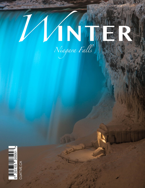 Frozen Winter Niagara Falls Mini Magazine